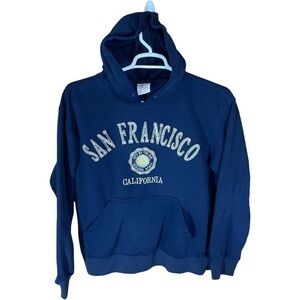 San Francisco Hoodie Mens Medium Casual Outdoor City Loungewear Classic Cali